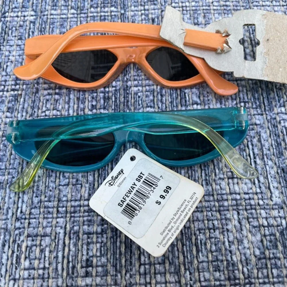 Disney Girl Sunglasses Lot of 2 Eye Wear Kids Sunglasses UV Protection Shades